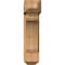 Ekena Millwork Legacy Craftsman Smooth Bracket w/ Offset Brace, Western Red Cedar, 7 1/2"W x 22"D x 30"H BKT0806X22X30LEC04SWR - alternate 4